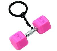 Generico Llavero con mancuernas de gimnasio - Llavero motivacional para el fitness | Huerta llaves para entusiastas del entrenamiento, herramienta de motivación personalizada er Per herramientas de