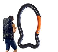 Generico Llavero con mosquetón, mosquetón | Simpático llavero de metal, llavero con metal ligero de camping hebillas, de muelle en forma de lisa de pescado para actos