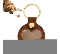 Genérico Llavero de Almacenamiento de Cabello para Mascotas, Cadena de Llave de colección Conmemorativa Transparente, Recuerdo de Cabello de Mascotas para Bolsas de Carpas de Patada con Llave de