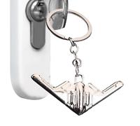 Genérico Llavero De Avión,Llavero De Avión De Combate 3D Simulado | Colgante Llavero Modelo 3D Creativo Para Mochila Aficionado A La Aviación Piloto Cumpleaños Navidad Vuelo Graduación En Aviación