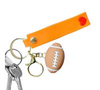 Generico Llavero de baloncesto de silicona deportivo-3D | colgante para bolsos, llaveros decorativos, regalo para niños, memoria deportiva, accesorio para fanáticos del baloncesto, C,