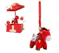 Genérico Llavero De Caballo Para Bolso | Colgante Bonito | Llavero De La Vaquera Afortunada Para El Año Del Caballo 2026 | Para Amiga, Chica, Mujeres, Coche, San Valentín, Navidad, Mochila, Novio