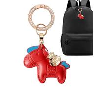 Genérico Llavero De Cuero - Accesorios De De Buena Suerte Y Prosperidad - De Caballo Linda Para Bolso Y Llavero - para Hombre Mujer Niña Niño Bolso Viaje Decoración del