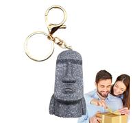 Genérico Llavero De Estatuilla De Cabeza De - Colgante De Estatua De Resina, De Artística/Elegante Accesorio De Decoración De Habitación Para Llavero, Billetera Para Teléfono, Coleccionist