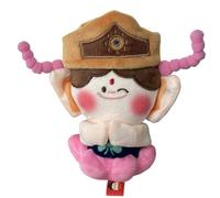 Genérico Llavero De Felpa De Buda - Lindo Accesorio Portátil Para Muñeca, Colgante De Decorativa Suave, Juguete De Viaje Compacto De 6 Pulgadas | Mochila Monedero Coche Regalo Meditación Yoga Adol