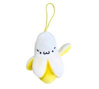 Genérico Llavero de Felpa de plátano - Llavero de muñeca de de, Adorable Accesorio de Felpa | Bonito Juguete de cáscara de plátano, decoración de para Mochila, Bolso, Ideal para