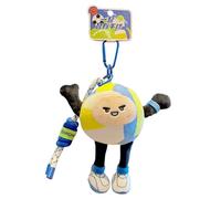 Generico Llavero de fútbol de Plush - Llavero de manga para conductores, llavero para fanáticos de fútbol | Stylish Car Keys Holder, Sports-Themed Bag Accessory, Portable Football Key Fob, Gift for