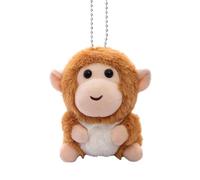 Genérico Llavero de Mono | Colgante de Muñeco Simpático Portátil | Colgante de Muñecos de Juguete de Mono,para Amigos, Familia, Niños, Niñas, Bolsos, Mochilas, Fundas de Móvil