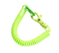 Generico Llavero de muñeca, llavero de muñeca extensible de colores - Pulsera a llavero para tarjeta de identificación para sauna, gimnasio, piscina y deportes al aire libre, Verde, Fare riferimento