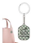 Genérico Llavero de paleta,Llavero de paleta de Pickleball, deportivo de de Pickleball | pequeño de raqueta de, llavero deportivo portátil creativo de para bolsos, l