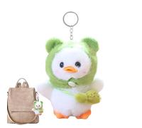 Genérico Llavero De Pato De Peluche - Tela Súper Suave Amarillo 13 Cm, Colgante De Mochila De Animal Acolchado De Algodón, De Teléfono Celular Para Mujer Creative Gadget | Accesorio De