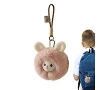 Generico Llavero de peluche - Accesorio adorable para guardar como recuerdo - Animal de peluche para llavero - para mujer, estudiantes, niñas, compañeras, escuela, viaje pendular, mochila