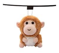 Genérico Llavero de Peluche de Mono,Llavero Colgante de Muñeco Coleccionable | Colgante de Muñecos de Juguete de Mono | para Bolsos, Carteras, Fundas para Teléfono Móvil, Familia, Niños, Niño, Niña,
