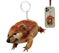 Genérico Llavero De Peluche | Juguete Sensorial De Perro con Sonido Bonito - Muñeco Animal para Mochila - para Teléfono, Mochila, Cartera, Bolso De Mano, Viaje, Oficina, Hombre Y Mujer