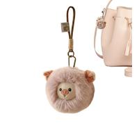 Genérico Llavero de Peluche - Suave Decoración Coleccionable de Peluche | Colgante de Muñeco Suave | para Mujer, Niña, Adolescente, Amiga, Viajes, Mochila, Bolso Tote