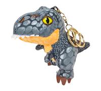 Generico Llavero de peluche - Tiranosaurio colgante portátil | Muñeco multifuncional, muñeca grúa garra, de dinosaurio de dibujos animados para niño niña y niños, 12 cm suave animal acolchado
