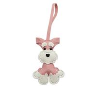 Genérico Llavero De Perro Colección Adorable Y Realista | Llavero Colgante de Perro Cuero PU para Adolescentes Adultos Niños Amantes de los Animales Escuela Viaje Trayecto Bolso