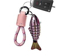 Genérico Llavero de pesca para hombre De Mochila De Articulado Realista