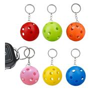 Genérico Llavero de Pickleball - 6 Portátiles,Llavero Colgante De Tema Pickleball,Para Amantes Del Deporte Adultos Mujeres Hombres Miembros Del Equipo Gimnasio Viaje Desplazamiento