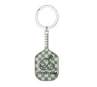 Genérico Llavero de raqueta, llaveros de paleta de Pickleball para mujer,Llavero pequeño de raqueta de Pickleball - portátil del de, llavero único de la paleta de de los deportes