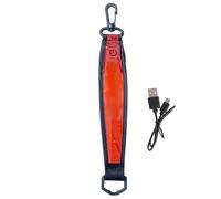 Generico Llavero de seguridad luminoso - Colgantes reflectantes para mochila | Colgante con correa luminosa | Etiquetas para mejorar la visibilidad nocturna, reflectantes duraderos para correr,