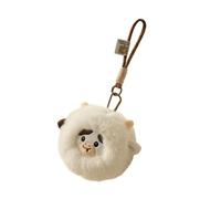 Genérico Llavero - Figura flexible coleccionable - Figura animal de peluche, para mujer, niña, niño, adolescente, regalo, viaje, mochila