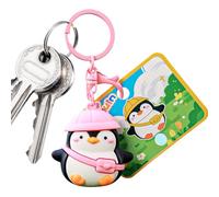 Generico Llavero, llavero mochila adorable, moda femenina para adultos, jóvenes, niñas y adolescentes con uso diario en casa, viaje, fiesta, cumpleaños, familias, amigos, colegas, oficinas, Rosa, Fare