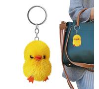 Generico Llavero mini, llavero decorativo llavero suave y con | Accesorio de mochila peludo Para niños Mochila Bolso Encanto Espejo retrovisor del coche Ornamento colgante Cochecito