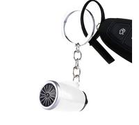 Genérico Llavero Motor Avión - Diseño Turbofán Giratorio | Metálico Turbina Manual | Pilotos Entusiastas Aviación Hombre Mujer, Colgante Regalo Llaves Mochila Espejo Coche