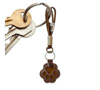 Genérico Llavero Para Pelo De Perro | Bonito Dije Conmemorativo Recargable - Llavero Mascota Con Huella De Pata Y Rellenable | Para Adultos Amantes de los Animales y Viajes Diarios Bolso Colección