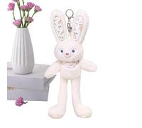 Genérico Llavero Peluche Conejo - 31cm | Conejito Suave Charm para Mochila Bolso, Colgante Peluche Lindo para Cartera, Decoración Kawaii para Cumpleaños Viaje