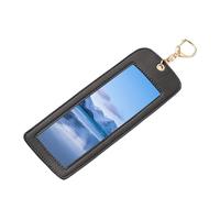 Genérico Llavero Portarretratos - Rectangular Portátil De Piel PU Transparente - Portafotos Para Llavero - Para Familia Navidad Recuerdo Embarazo Nacimiento Coche Hogar Fiesta Vacaciones