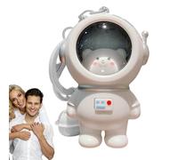 Genérico Llaveros Cool Outspace: Llavero Con Luz De Astronauta Con Función De Iluminación, Diseño De Colgante Pequeño Para Bolso Escolar, Teléfono Celular, Portátil Para Mochila | Accesorio Temático