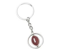 Genérico Llaveros De Balones Deportivos,Llaveros Deportivos,Llavero giratorio con colgante de pelota de golf | Favores de fútbol llavero titular decoración llavero pequeño colgante para mochilas