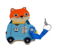 Genérico Locas para niños, Juguetes para automóviles con Cerradura y Llave | Juguetes didácticos candados didácticos interactivos | Educativo estresante Actividades Creativas para niños estresantes