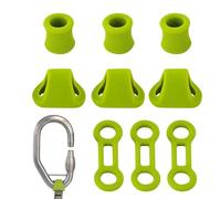 Genérico Locking Carabiner Rings Climbing - Auto Lock Heavy Duty Safety Clip Hook, Strong Rope Connection Hardware, Rappel Abseil Mountaineering Positioning Gear For Cave Exploration Rescue Use