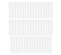 Genérico Lomo De Encuadernación En Espiral De Doble Bucle, Gran Capacidad para 180 Hojas A4, Anillo De Metal De 3/4 De Pulgada De Diámetro, Metal Duradero Recubierto De Nailon (Silver)