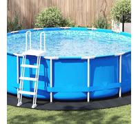 Genérico Lona para el Fondo de la Piscina Negro Ø 428 cm,Casa y jardín,Piscina y SPA,Accesorios para Piscinas y SPA,Cubiertas para Piscina,Negro,2.6 KG,42009107