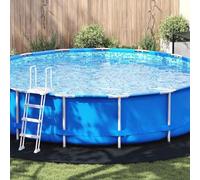 Genérico Lona para el Fondo de la Piscina Negro Ø 610 cm,Casa y jardín,Piscina y SPA,Accesorios para Piscinas y SPA,Cubiertas para Piscina,Negro,1.7 KG,42009120