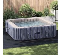 Genérico Lona para el Fondo de la Piscina Negro 396 x 396 cm,Casa y jardín,Piscina y SPA,Accesorios para Piscinas y SPA,Cubiertas para Piscina,Negro,1.44 KG,42009130