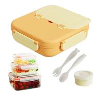 Genérico Lonchera Escolar para Niños,Contenedor De Alimentos Infantil 1000 ml | Recipiente De Almuerzo Reutilizable,Para Preescolar Escuela Infantil Camping Viaje Picnic Oficina Comidas Ensaladas