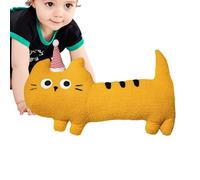 Genérico Long Cat Pillow, lindo Plush, Soft Hugging Toy, Kitten Cushion, Adorable Sleeping Companion, Decorative Animal Pillow, Presents for Kids, Girls, Boys, 15,75 x 7,87 pulgadas