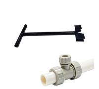 Genérico Long Handle Ball Valve - Water Shut Off Key Tool for Outdoor Pipe Control | Adjustable Multifunction with Utility Tool, Wrench for Irrigation Systems Backflow Curb Water Line Access