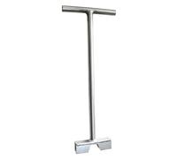 Genérico Long Handle Ball Valve Wrench 51x20cm Steel | Extended Reach For Hard Access PVC Valves | Irrigation Backflow Fire Riser System Tool