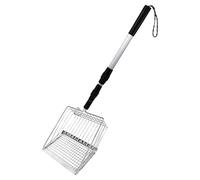 Genérico Long Handle Cat Litter Scoop, quitable Sifting Poop Chicken Shovel, Adjustable Fine Mesh Poop Scooper for Big Clumps, Multi-Cat Families, Made from (35 x 5,7 pulgadas)
