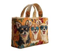 Genérico Long-Lasting Canvas Tote Bag - Large Capacity Handbag, Zippered Tote Bag for Shopping, Work, Travel, Beach, Gym, Sports, School, Everyday Use, Outdoor Carry Pouch for Ladies and Girls