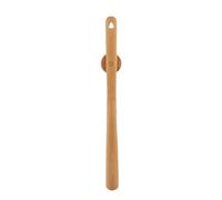 Genérico Long Shoe Horn - Extended Handle Footwear Aid for Men Women Seniors | 19.7 Inch Length Design with Smooth Grip, Wooden Dressing, Shoe Assistance Tool for Home Office Apartment Indoor Use