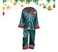 Genérico Long Sleeve Comfortable Sleepwear | Matching Family Pajamas | Family Christmas Pajamas Matching Sets For Fall Halloween Winter Holiday Birthday Party Home Indoor Daily Vacation Photo