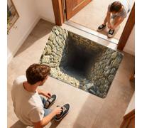 Genérico Long-Term Use: Designed with Crystal Velvet, The 3D Area Rugs Deliver Unmatched Softness and Durability, ensuring They Remain Beautiful and Functional Over Time in High-Traffic Areas Such