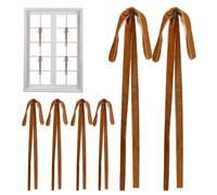 Generico Loops navideños Festivos - 6 Piezas de Lazos Festivos para Tirar de Las Decoraciones navideñas para Bodas, en casa, Coche, Festivales, Actividades estacionales, embalajes de Regalo